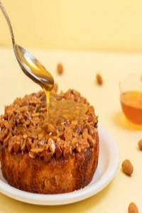 Honey Almond Dry Cake.