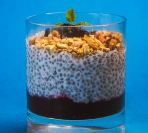 Coconut & Seasonal Fruit Chia Seed Pudding