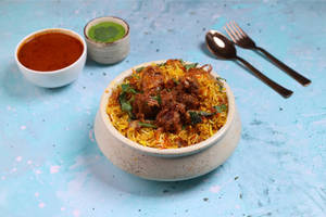Handi Mutton Biryani Boneless