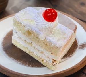 White forest pastry