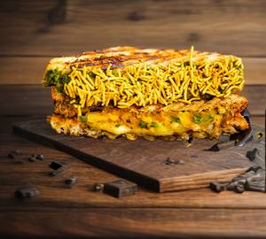 Masala cheese toast sandwich
