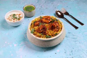 Handi Chicken Tikka Biryani