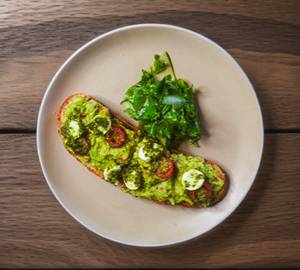 Avocado Mash On Sourdough