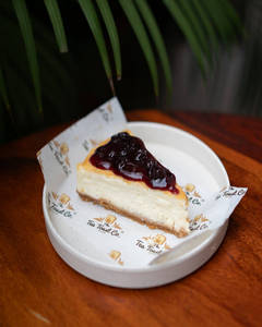 Blueberry Cheesecake.