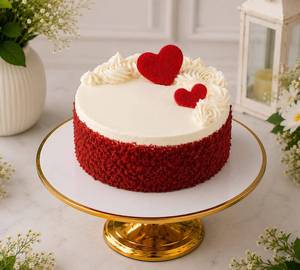 Signature red velvet cake