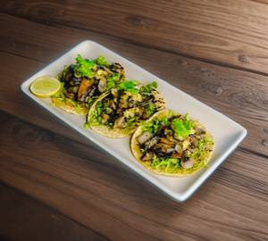 Garlic Mushroom Tacos