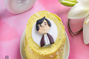 Customised Fondant Boy Toppers