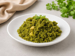 Kothimbir Rice