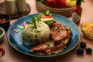 Peri Peri Chicken With Herbed Rice