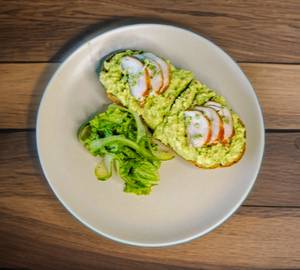 Avocado Mash On Sourdough Toast