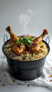 }🍗 Chicken Dum Biryani (Serves 5–6)