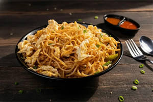 Egg Chilli Garlic Noodles
