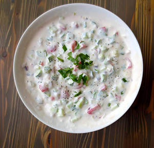 Vegetable Raita