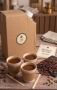100% ARABICA COFFEE + FLASK
