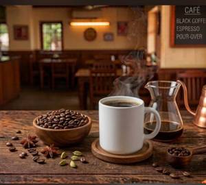 Black coffee