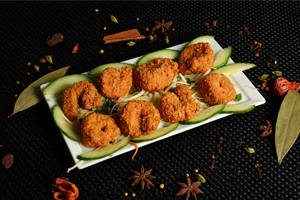 Golden Fried Prawns