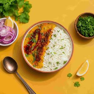 Desi Dal Tadka Rice Bowl