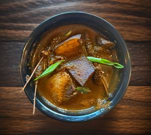 Smoke Pork With Anishi(Dolgop) curry