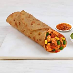 Peri-peri Paneer Tikka Roll