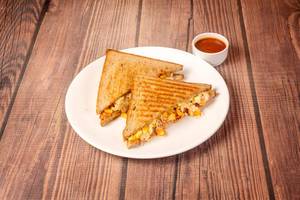 Corn Cheese Toast Sandwich