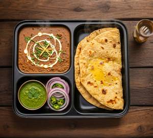 Dal Makhani Thali[2tawa roti]