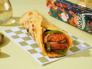 Mutton Shami Kebab Roll