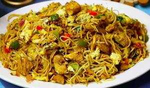 Double Egg Chowmein