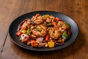 Prawns Kung Pao Dry