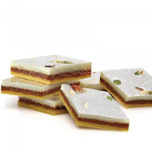 Kaju Gulkand Burfi