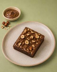 Nutealla (hazelnut) Brownie