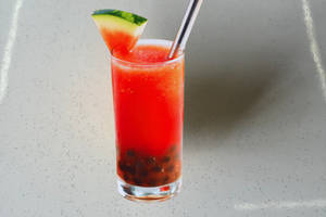 Watermelon Bubble Tea