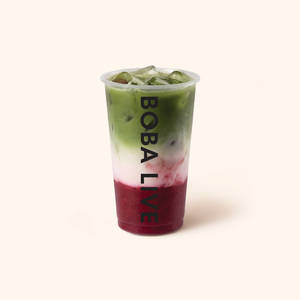Raspberry Matcha