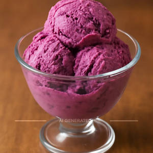 Black Current Ice Cream