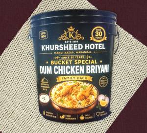 Bucket Special Family Pack Dum Chicken Biryani