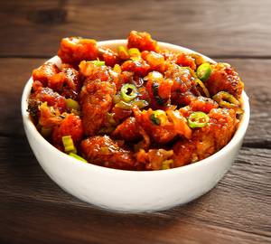 Veg soyabean chilli dry
