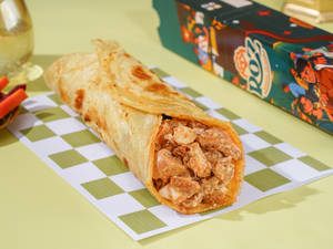 Soya Chaap Paratha Shawarma