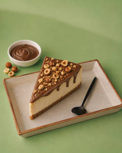 Nutella Cheesecake Slice