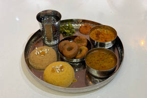 Daal Baati Churma Thali