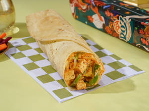 Paneer Rumali Shawarma