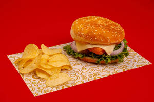 Crunchy Paneer Burger ( Must Try )