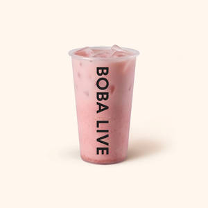 Strawberry Jasmine Milk Tea