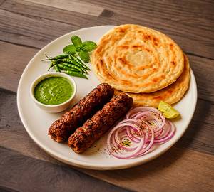Mutton Seekh Paratha