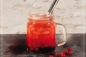 Cranbeery Bubble Tea
