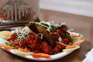 Mushroom Chilli