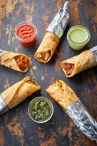 Butter Chicken Roll