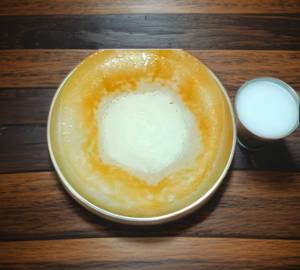 Appam with coconut milk