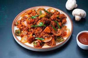 Mushroom chilli dry