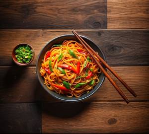 Veg schezwan noodles
