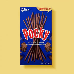 Glico Pocky Double Chocolate Biscuit Sticks (46g)