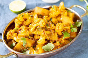 Aloo Ghobi Masala [ no onion & no garlic]